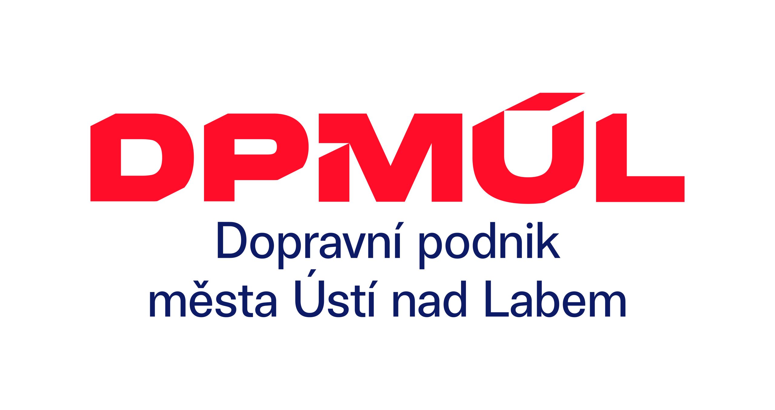 Logo společnosti Dopravní podnik města Ústí nad Labem