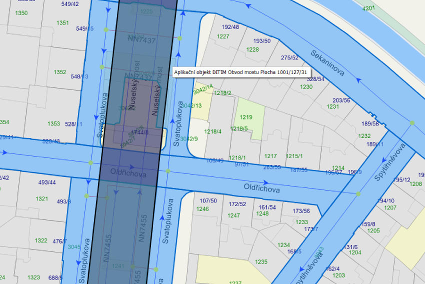 Ukázka z aplikace DiTiM