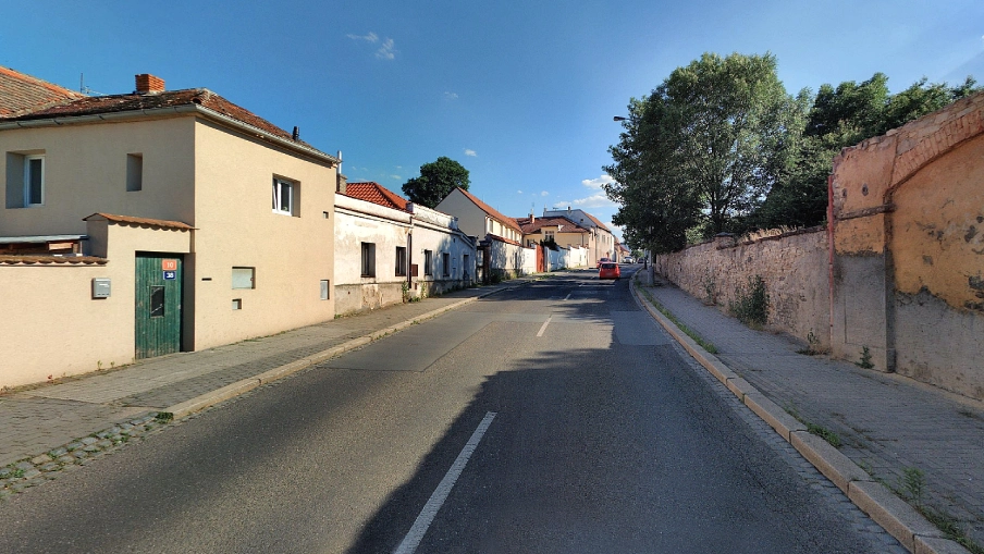 Ďáblická ulice v Městské části Praha-Ďáblice
