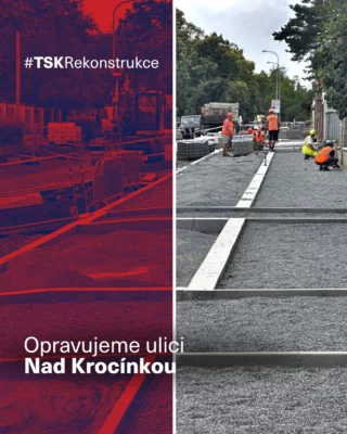 🛠️ Rekonstrukce ulice Nad Krocínkou v @praha9_dobraadresa je v plném proudu!

Opravujeme tam vozovku, obruby i přilehlou infrastrukturu. 

💡 Zajímavost: věděli jste, že čtvrť Krocínka nese jméno po původních vlastnících a patří mezi nejstarší vilové oblasti Vysočan? Ulice se navíc vine po návrší s výhledem na část Harfy a Libně.

Právě díky svému svahu potřebuje kvalitní povrch.

Více informací a rozsah omezení na webu Opravujeme.to.

Děkujeme za trpělivost. 🤝

#TSK #TSKPraha #Praha #Praha9 #oprava #rekonstrukce